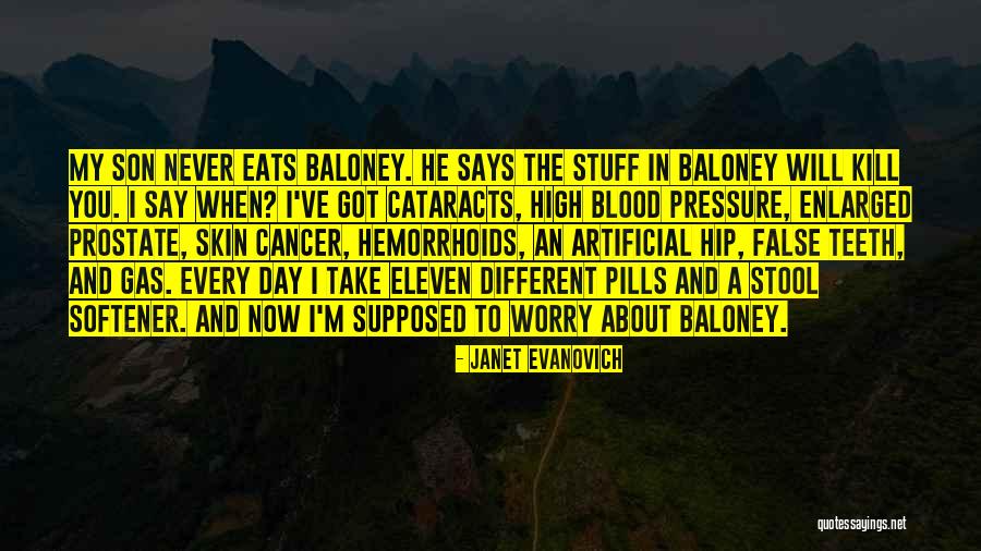 Baloney Quotes By Janet Evanovich Baloney Quotes By Janet Evanovich