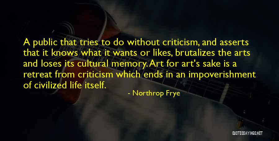 Balouch Quotes By Northrop Frye Balouch Quotes By Northrop Frye