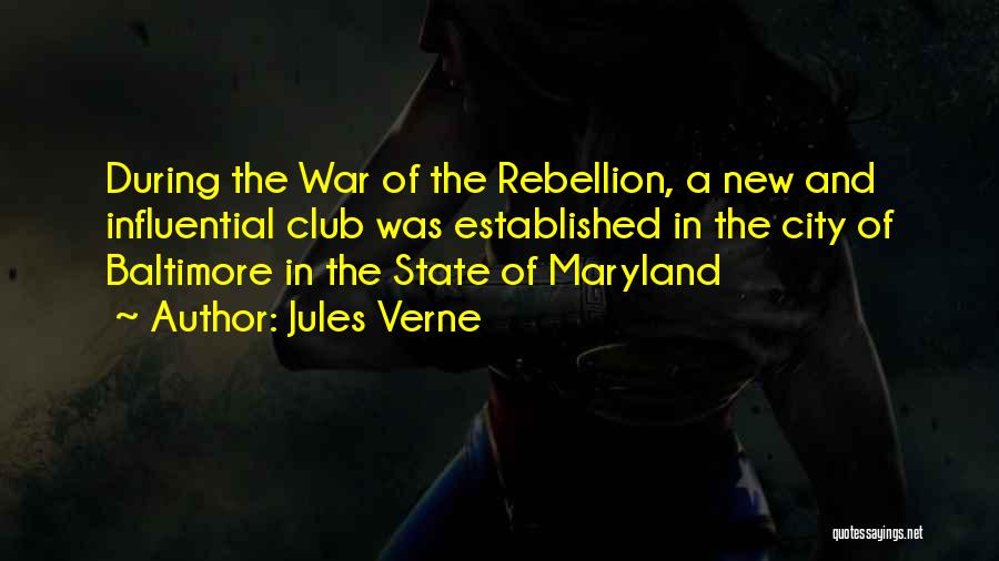 Baltimore Maryland Quotes By Jules Verne