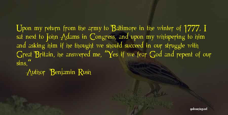 Baltimore Quotes By Benjamin Rush