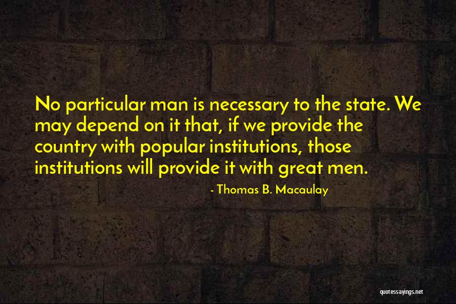 Baluartes Sinonimos Quotes By Thomas B. Macaulay Baluartes Sinonimos Quotes By Thomas B. Macaulay