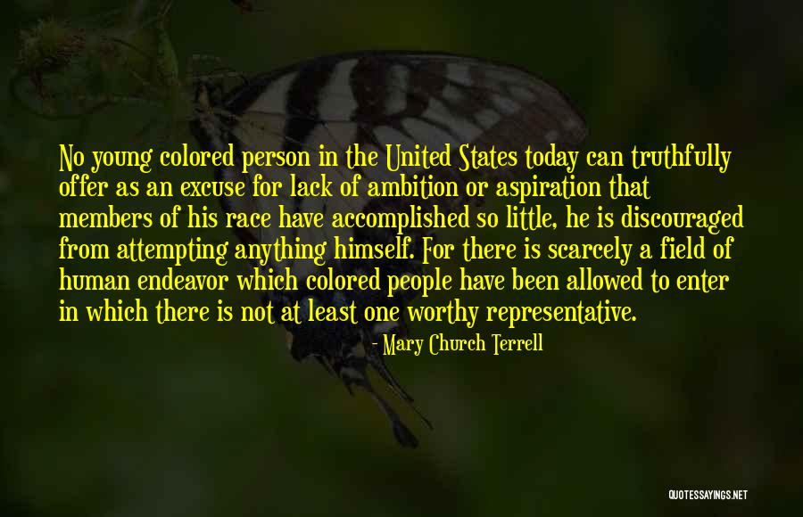Balusek Enterprises Quotes By Mary Church Terrell Balusek Enterprises Quotes By Mary Church Terrell