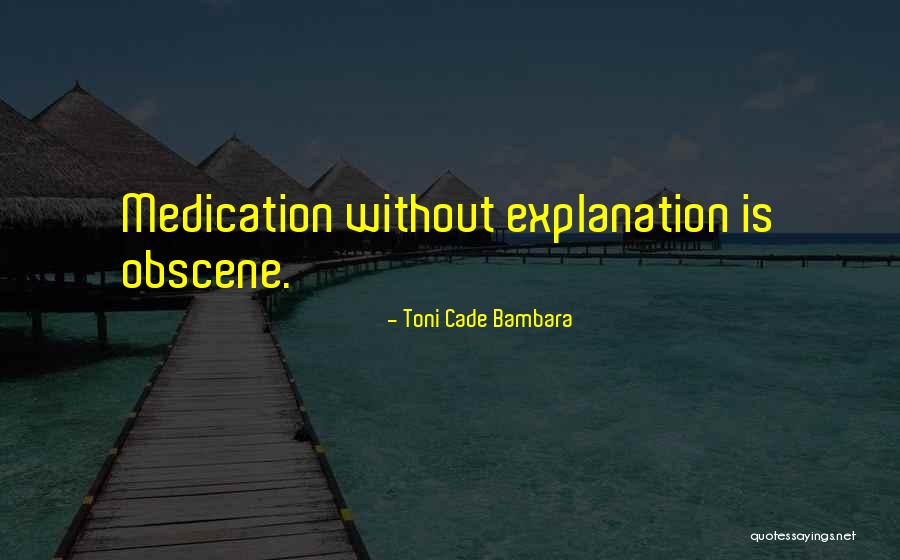 Bambara Quotes By Toni Cade Bambara