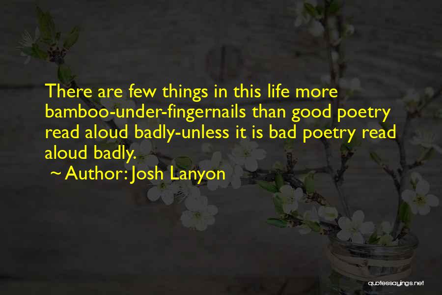 Bamboo Quotes By Josh Lanyon
