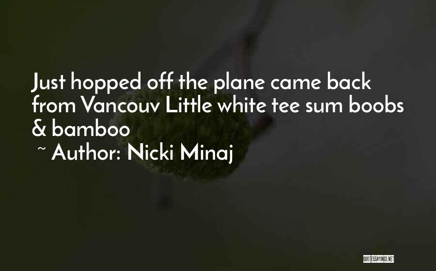 Bamboo Quotes By Nicki Minaj