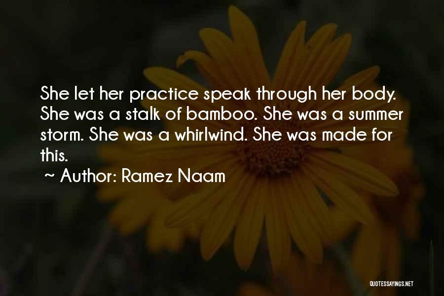 Bamboo Quotes By Ramez Naam