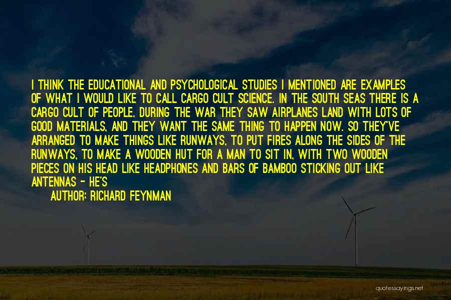 Bamboo Quotes By Richard Feynman