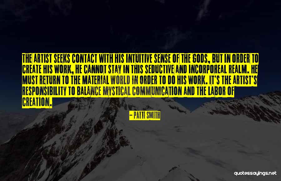 Bananach Quotes By Patti Smith Bananach Quotes By Patti Smith