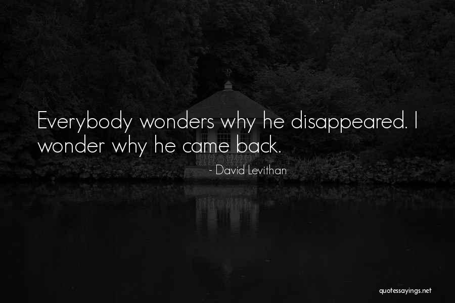 Banani Bidyaniketan Quotes By David Levithan Banani Bidyaniketan Quotes By David Levithan