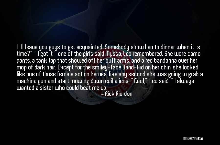 Band Aid Quotes By Rick Riordan