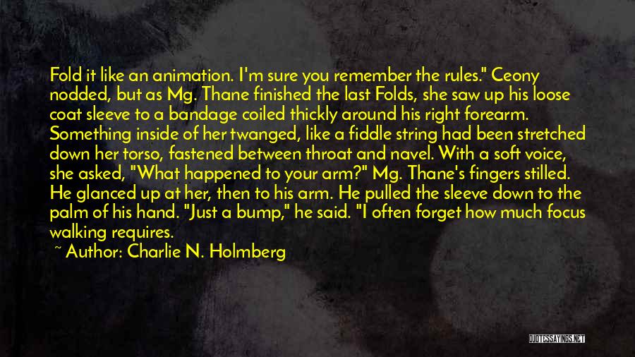 Bandage Quotes By Charlie N. Holmberg