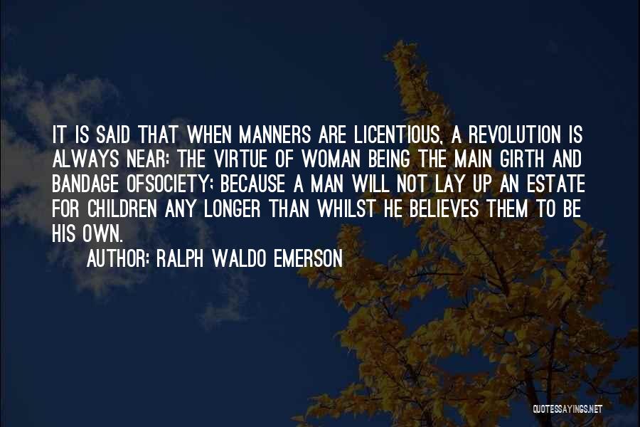 Bandage Quotes By Ralph Waldo Emerson