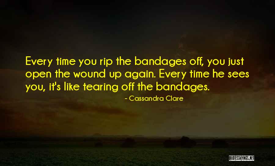 Bandages Quotes By Cassandra Clare