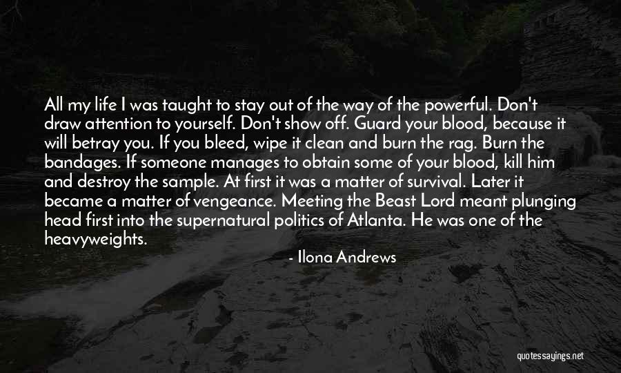 Bandages Quotes By Ilona Andrews Bandages Quotes By Ilona Andrews