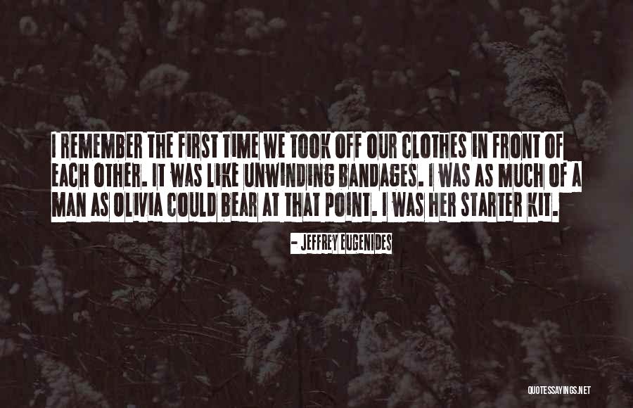 Bandages Quotes By Jeffrey Eugenides Bandages Quotes By Jeffrey Eugenides
