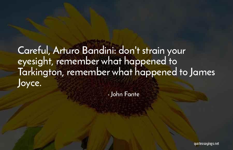 Bandini Quotes By John Fante Bandini Quotes By John Fante