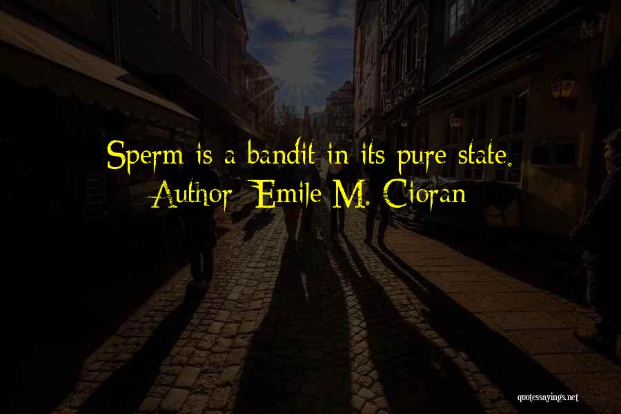 Bandit Quotes By Emile M. Cioran