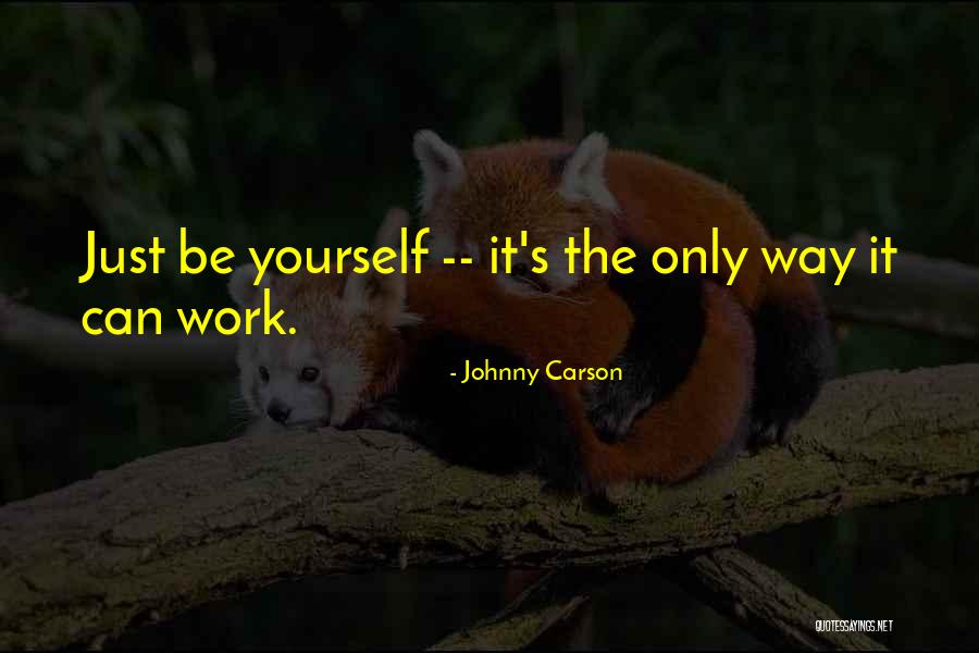 Bandjes Quotes By Johnny Carson