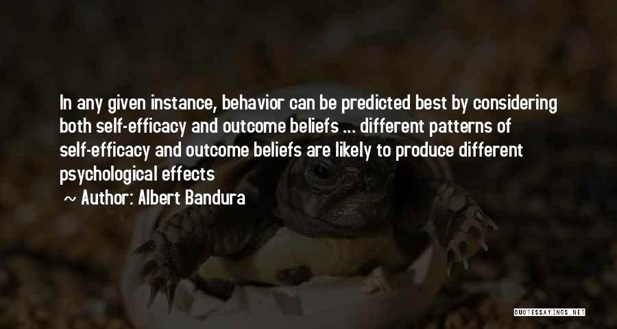 Bandura Quotes By Albert Bandura