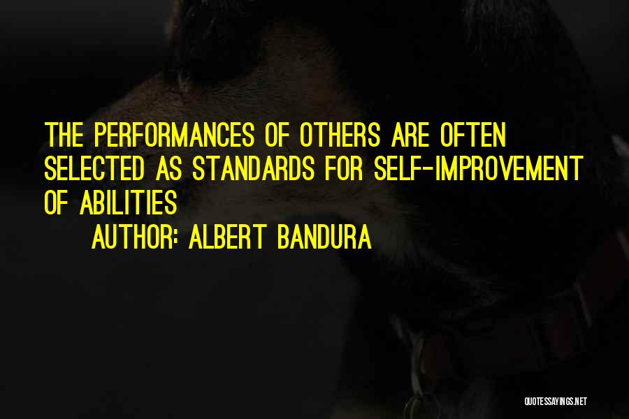 Bandura Quotes By Albert Bandura