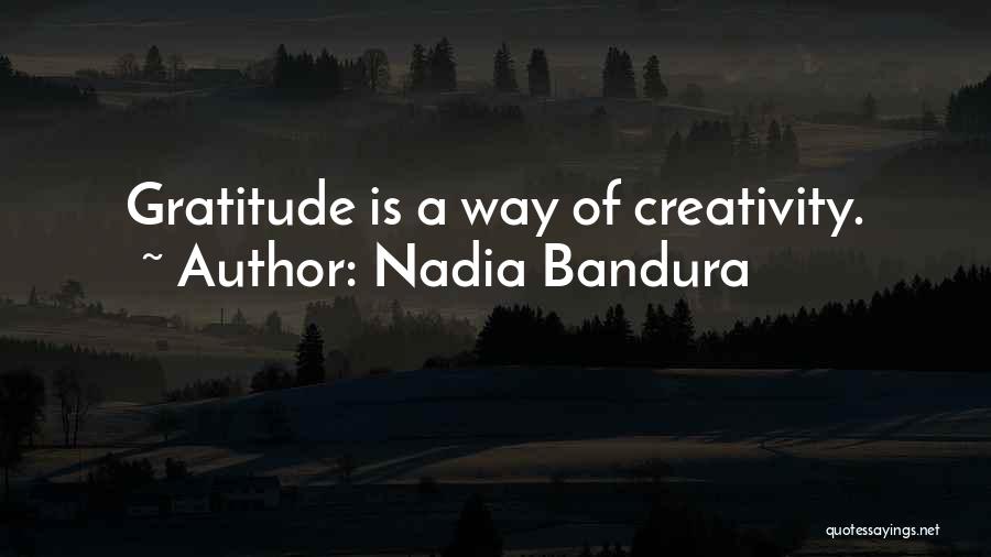 Bandura Quotes By Nadia Bandura