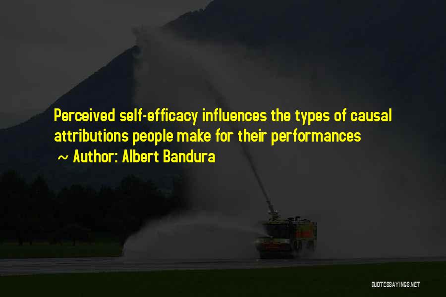 Bandura Self Efficacy Quotes By Albert Bandura