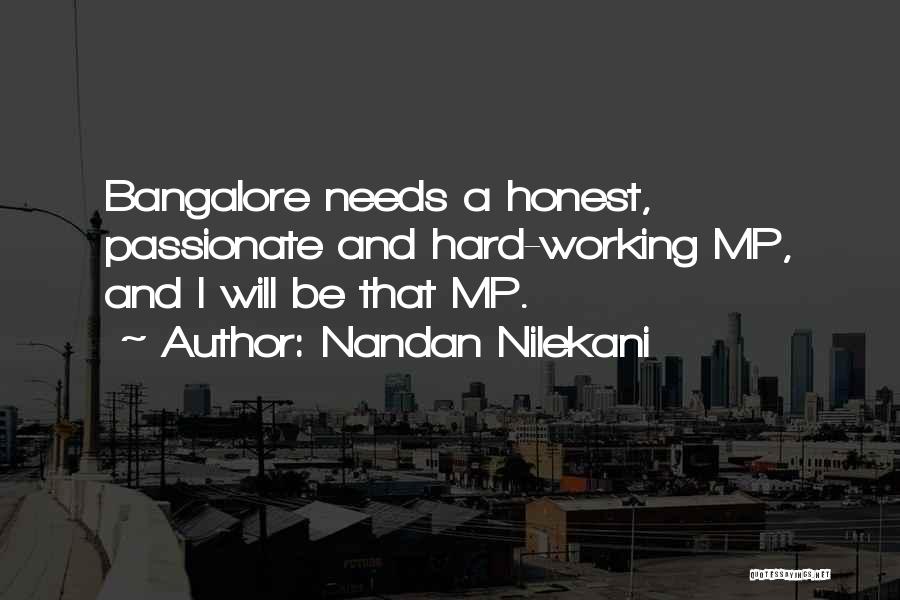 Bangalore Quotes By Nandan Nilekani