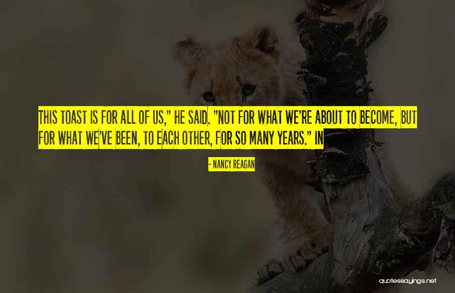 Bangener Quotes By Nancy Reagan Bangener Quotes By Nancy Reagan