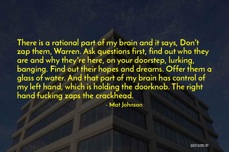 Banging Water Quotes By Mat Johnson Banging Water Quotes By Mat Johnson
