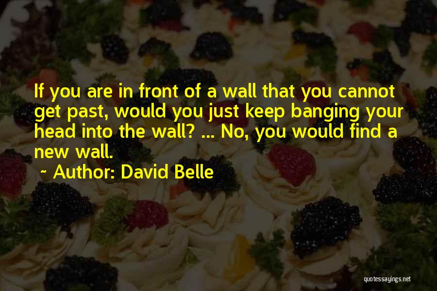 Banging Your Head Quotes By David Belle