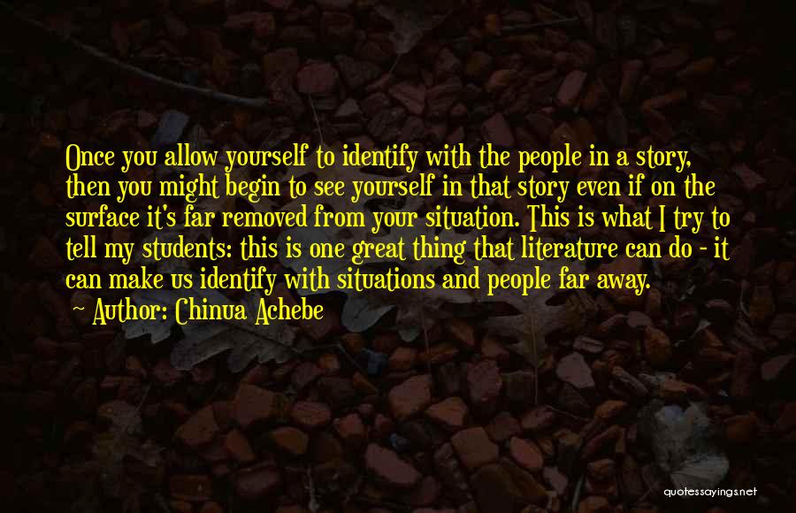 Banho Rotina Quotes By Chinua Achebe