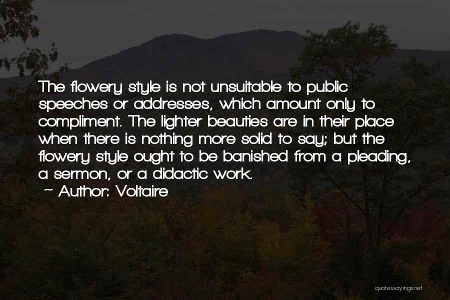 Banished Quotes By Voltaire