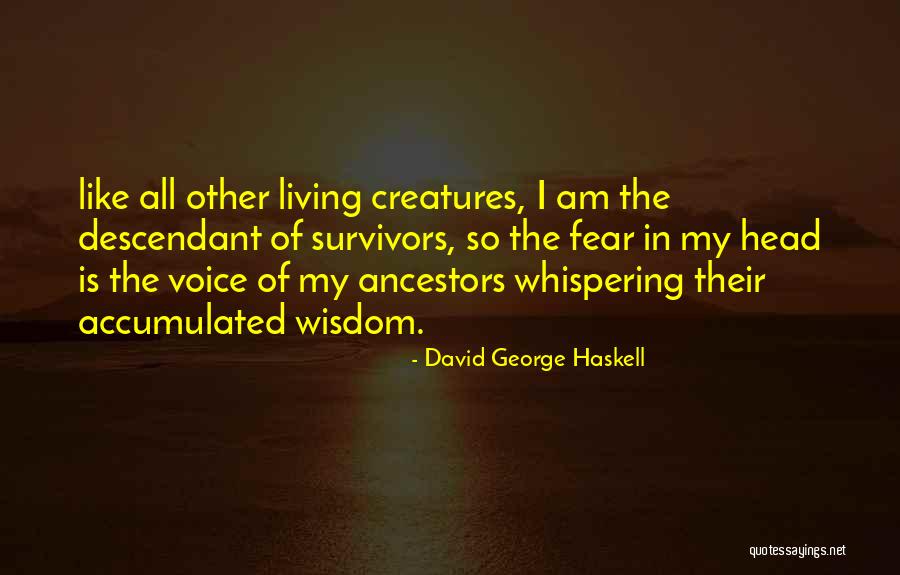 Banished Threads Quotes By David George Haskell Banished Threads Quotes By David George Haskell