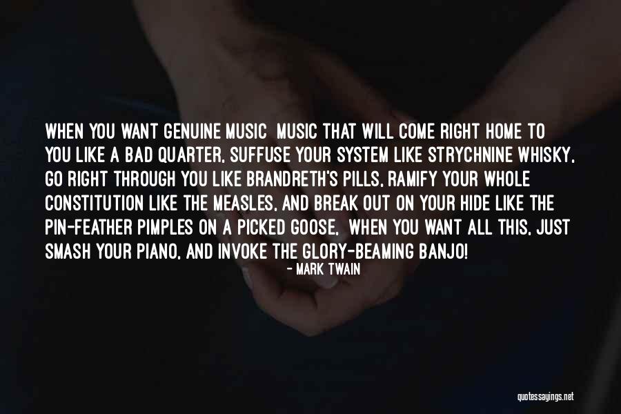 Banjo Music Quotes By Mark Twain Banjo Music Quotes By Mark Twain