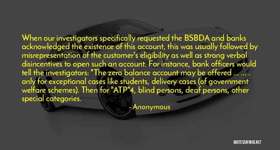 Bank Balance Quotes By Anonymous Bank Balance Quotes By Anonymous
