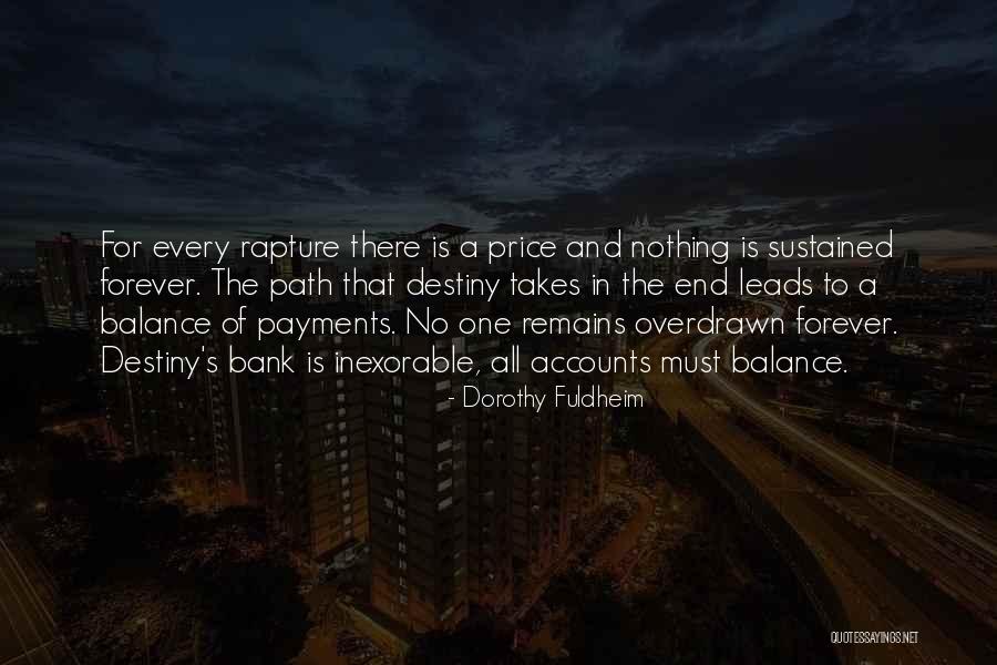 Bank Balance Quotes By Dorothy Fuldheim Bank Balance Quotes By Dorothy Fuldheim