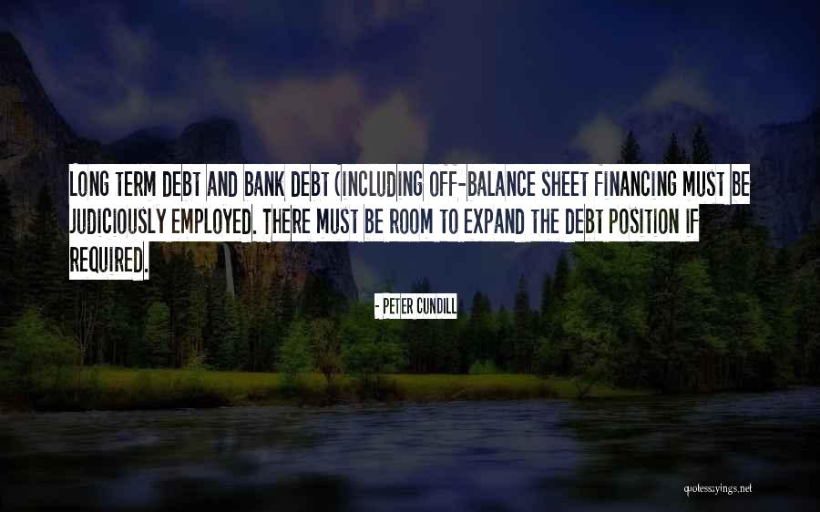 Bank Balance Quotes By Peter Cundill Bank Balance Quotes By Peter Cundill