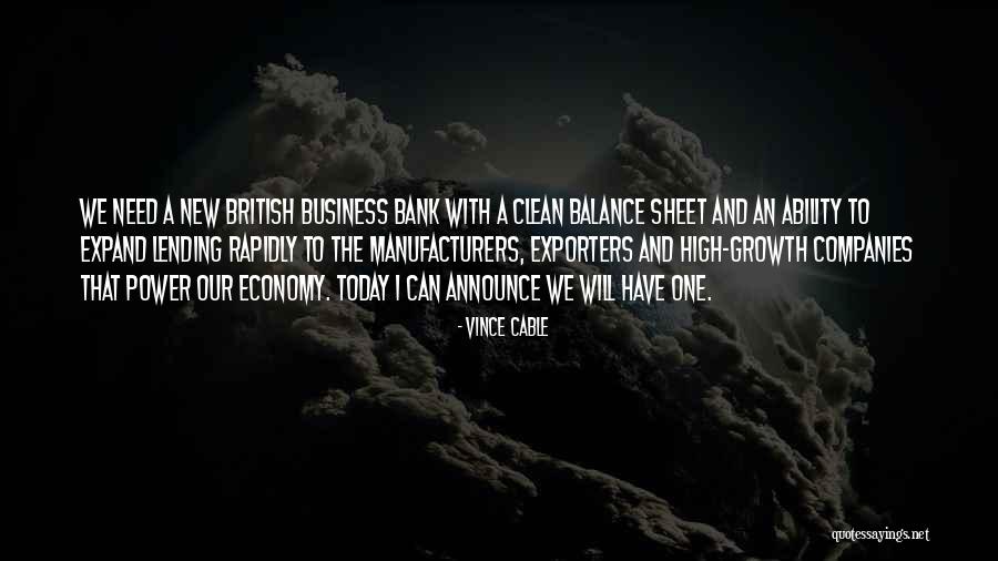 Bank Balance Quotes By Vince Cable Bank Balance Quotes By Vince Cable