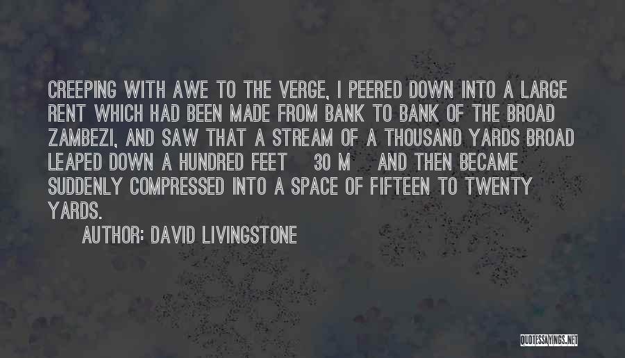 Bank Quotes By David Livingstone