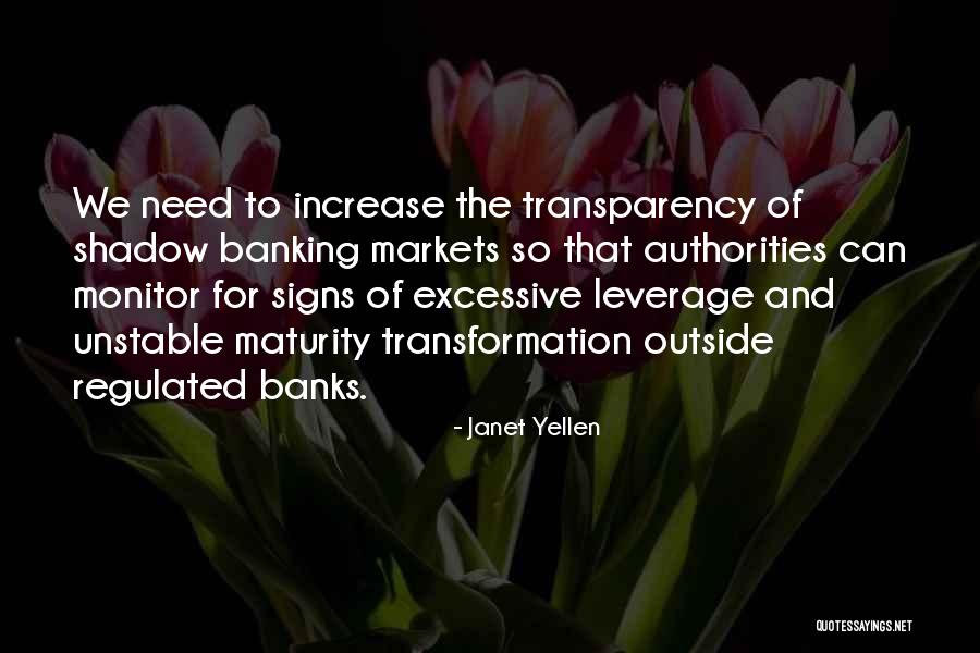 Banking Quotes By Janet Yellen