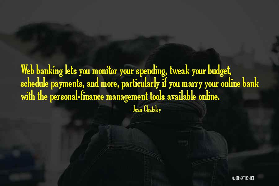 Banking Quotes By Jean Chatzky