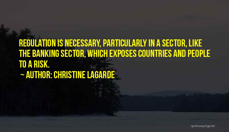 Banking Sector Quotes By Christine Lagarde