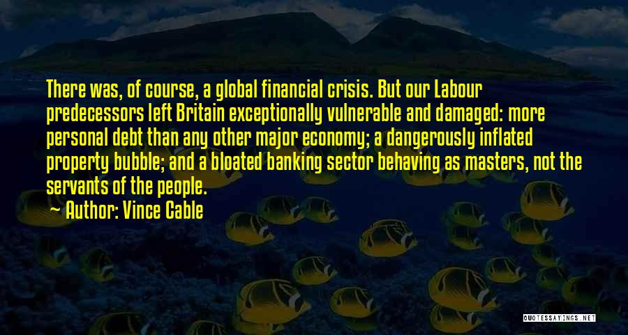 Banking Sector Quotes By Vince Cable