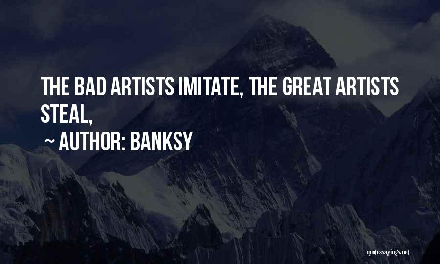 Banksy Art And Quotes By Banksy