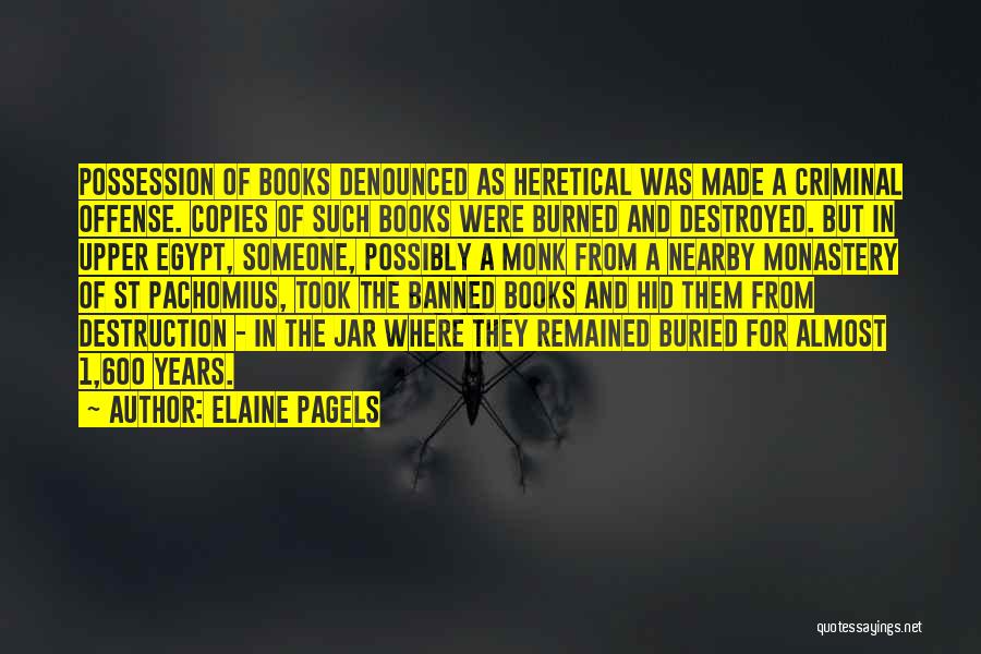 Banned Quotes By Elaine Pagels