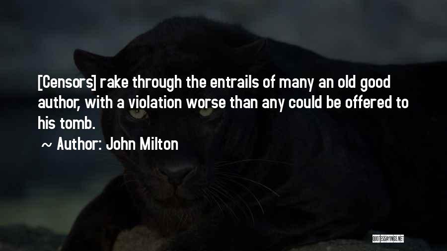 Banned Quotes By John Milton