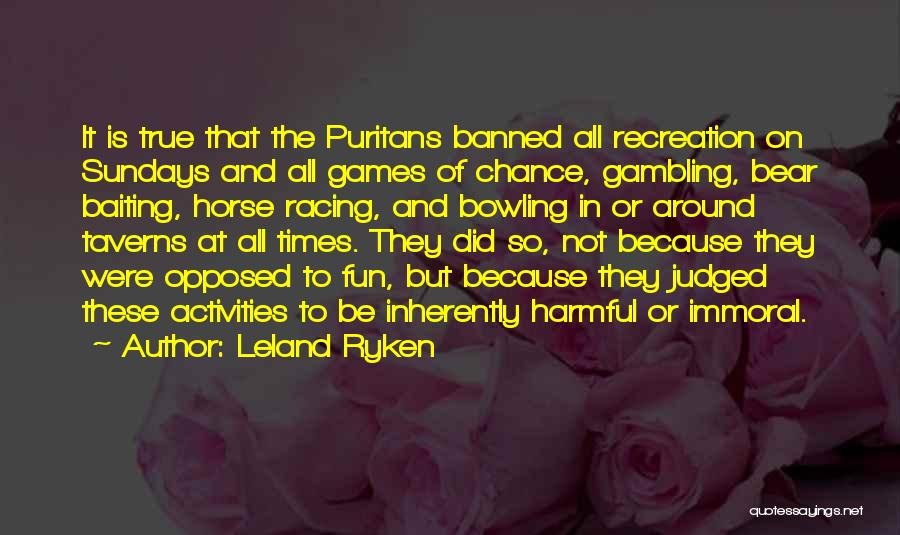 Banned Quotes By Leland Ryken