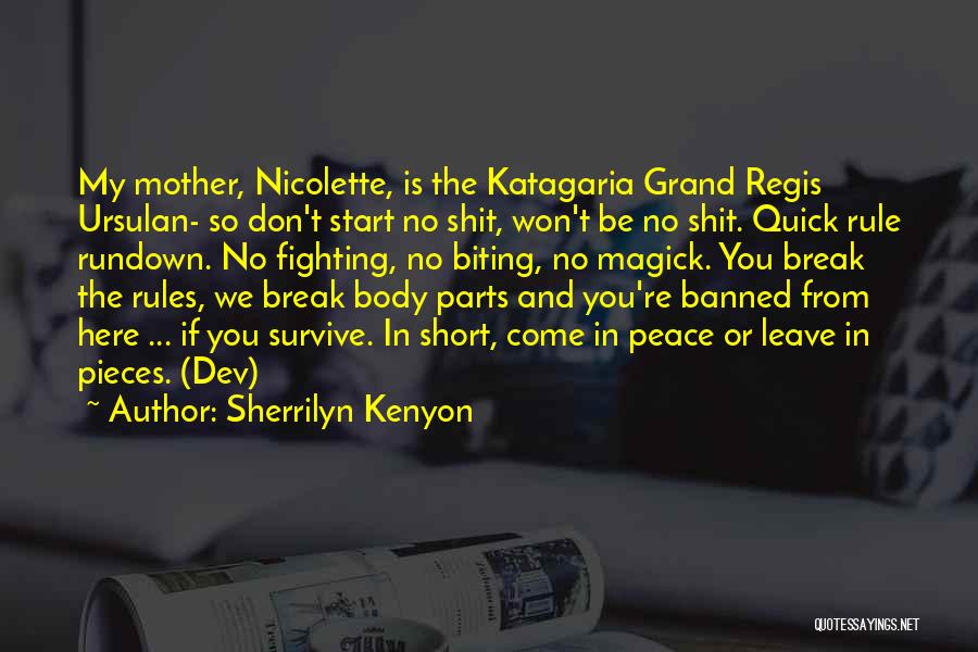 Banned Quotes By Sherrilyn Kenyon