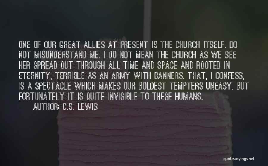 Banners Quotes By C.S. Lewis