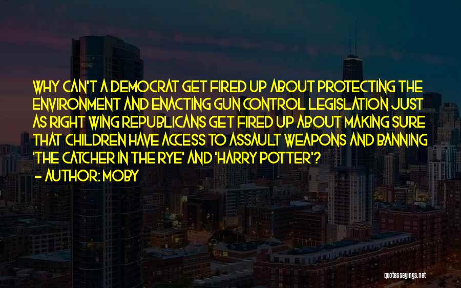 Banning Assault Weapons Quotes By Moby